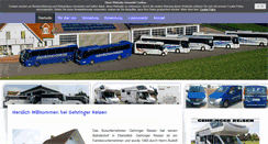 Desktop Screenshot of gehringer-reisen.de